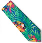 Blue Generation Men's Tucan Tropical Print Ties Blue Generation Men's Tucan Tropical Print Ties