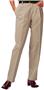 Blue Generation Ladies Pleated Pants-Plus Sizes