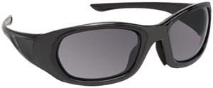 1. SHINY BLACK FRAME/GREY LENS