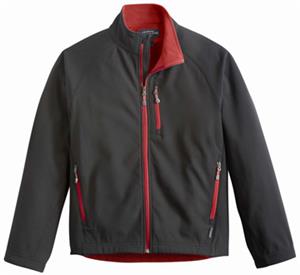 BLACK/RED ZIPPER