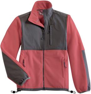SALMON/CHARCOAL TRIM