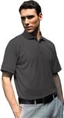 Landway Men's Executive Jacquard Knit Polo Shirts