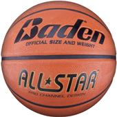 Baden All-Star Deluxe Skived Rubber Basketballs