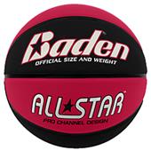 Baden All-Star Deluxe Skived Rubber Basketballs Baden All-Star Deluxe Skived Rubber Basketballs