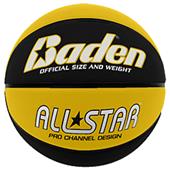 Baden All-Star Deluxe Skived Rubber Basketballs Baden All-Star Deluxe Skived Rubber Basketballs