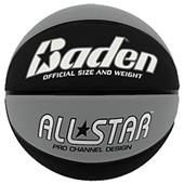 Baden All-Star Deluxe Skived Rubber Basketballs Baden All-Star Deluxe Skived Rubber Basketballs