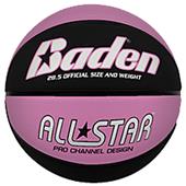 Baden All-Star Deluxe Skived Rubber Basketballs