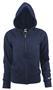 Soffe Girl's Rugby Full Zip Hoodies