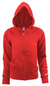 Soffe Girls' Rugby Full Zip Hoodies