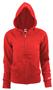 Soffe Girl's Rugby Full Zip Hoodies