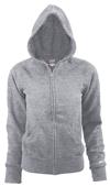 Soffe Girls' Rugby Full Zip Hoodies