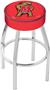Holland University of Maryland Chrome Bar Stool