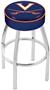 Holland University of Virginia Chrome Bar Stool