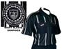 USSF Pro Soccer Referee Jerseys Black -Striped 