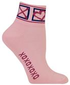 Red Lion Hugs & Kisses High Tech 1/4 Crew Socks