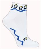 Red Lion Penguin Parade High Tech 1/4 Crew Socks