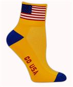 Red Lion Go USA High Tech 1/4 Crew Socks