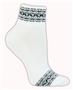 Red Lion Lace Band High Tech 1/4 Crew Socks