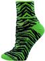 Red Lion Tiger Stripe 1/4 Crew Socks