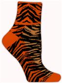 Red Lion Tiger Stripe 1/4 Crew Socks - Closeout Red Lion Tiger Stripe 1/4 Crew Socks - Closeout