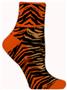 Red Lion Tiger Stripe 1/4 Crew Socks