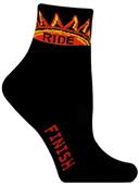 Red Lion Sun Ride-Finish High Tech 1/4 Crew Socks Red Lion Sun Ride-Finish High Tech 1/4 Crew Socks