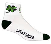 Red Lion Four Leaf Clover High Tech 1/4 Crew Socks