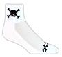 Red Lion Skull N' Bones High Tech 1/4 Crew Socks