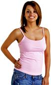 In Your Face Apparel Junior Spaghetti Strap Tanks