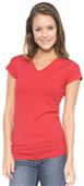 In Your Face Apparel Jr V-Neck Cap Sleeve Shirts In Your Face Apparel Jr V-Neck Cap Sleeve Shirts