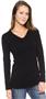 In Your Face Apparel Jr V-Neck Long Sleeve Shirts