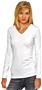 In Your Face Apparel Jr V-Neck Long Sleeve Shirts