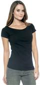 In Your Face Apparel Misses Wide Neck Scoop Tee In Your Face Apparel Misses Wide Neck Scoop Tee