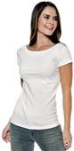 In Your Face Apparel Misses Wide Neck Scoop Tee In Your Face Apparel Misses Wide Neck Scoop Tee