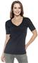 In Your Face Apparel Misses VNeck Elbow Sleeve Tee