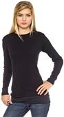 In Your Face Apparel Jr Layered Look Thermal Shirt