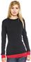 In Your Face Apparel Jr Layered Look Thermal Shirt