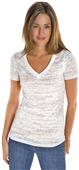 In Your Face Apparel Juniors V-Neck Burnout Tee In Your Face Apparel Juniors V-Neck Burnout Tee