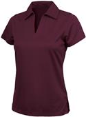 Charles River Women Smooth Knit Solid Wicking Polo Charles River Women Smooth Knit Solid Wicking Polo