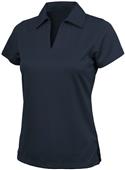Charles River Women Smooth Knit Solid Wicking Polo Charles River Women Smooth Knit Solid Wicking Polo