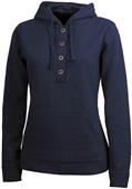 Charles River Womens Slub Hooded Sweatshirt