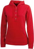 Charles River Womens Slub Hooded Sweatshirt