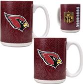 NFL Arizona Cardinals Gameball Mug (Set of 2)