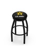 United States Army Flat Ring Blk Bar Stool