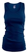 Soffe Girls Boy Beater Rib Knit Tank Tops Soffe Girls Boy Beater Rib Knit Tank Tops
