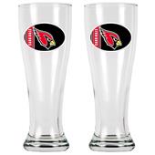NFL Arizona Cardinals 2 Pc Classic Pilsner Set