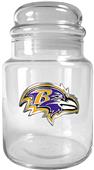 NFL Baltimore Ravens Glass Candy Jar