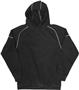 J America Polyester Mesh Hooded Sweatshirt