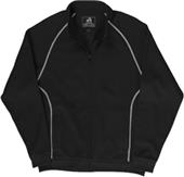 J America Polyester Mesh Full Zip Track Jacket
