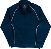 J America Polyester Mesh Full Zip Track Jacket